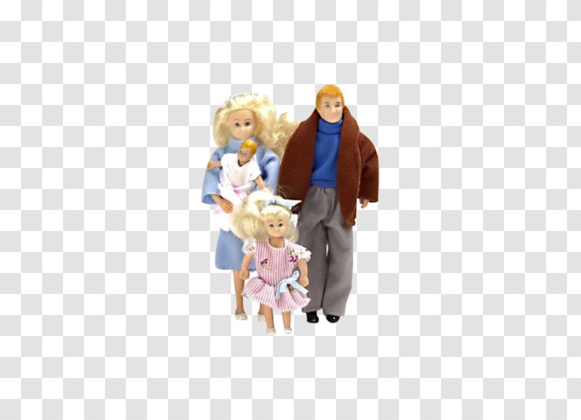 Dollhouse Toy Family 1:12 Scale - Stuffed - Doll Transparent PNG