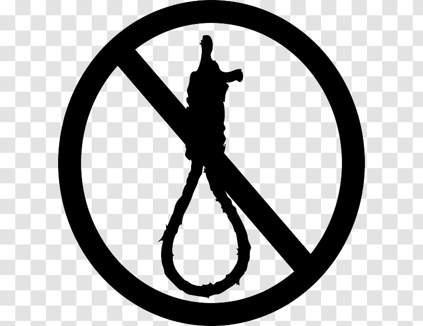 Capital Punishment Is The Death Penalty Effective? Clip Art - Hanging - Silhouette Transparent PNG