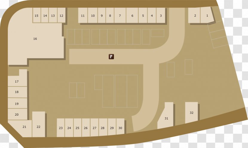 Floor Plan Signage - Hospital - Indoor Transparent PNG