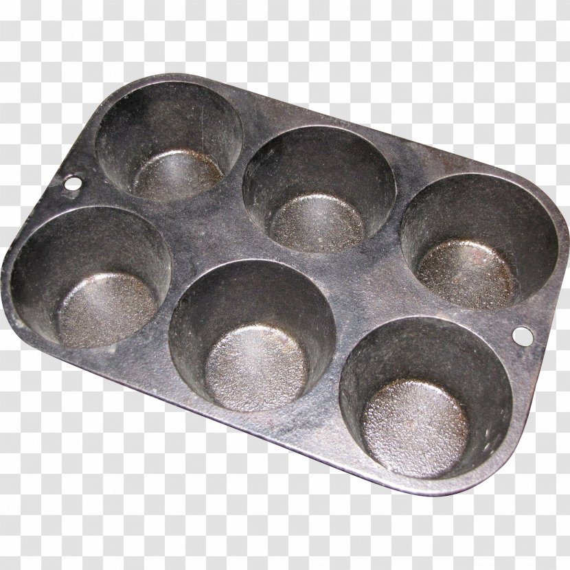 Cornbread Muffin Tin Cupcake Cast-iron Cookware - Seasoning Transparent PNG