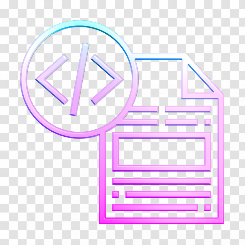 Data Management Icon Coding Icon Transparent PNG