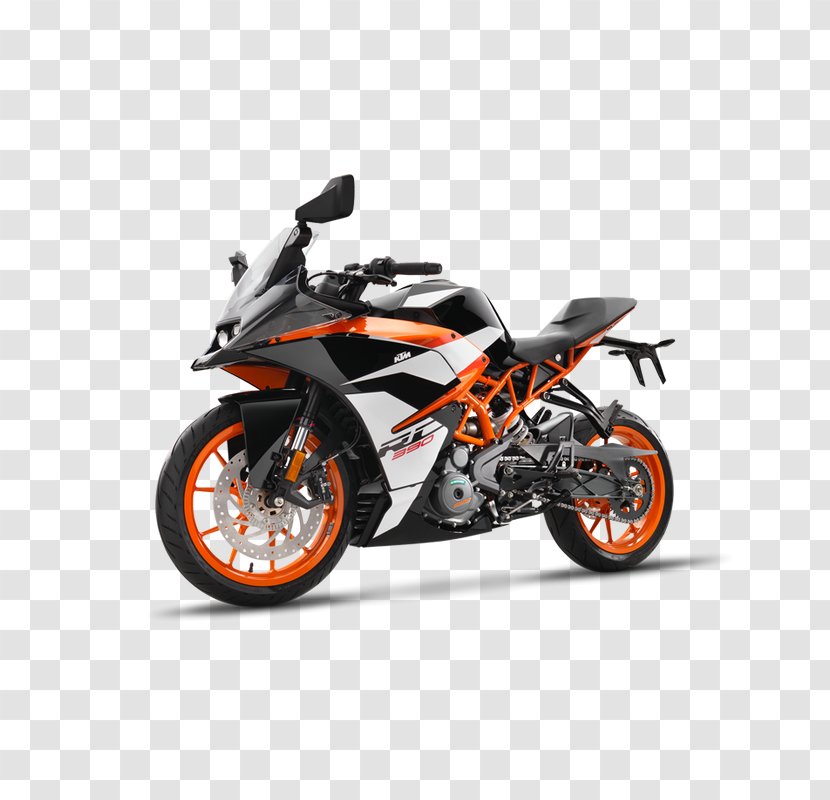 KTM 390 Series Yamaha YZF-R3 TVS Apache RR 310 - Orange - Motorcycle Transparent PNG