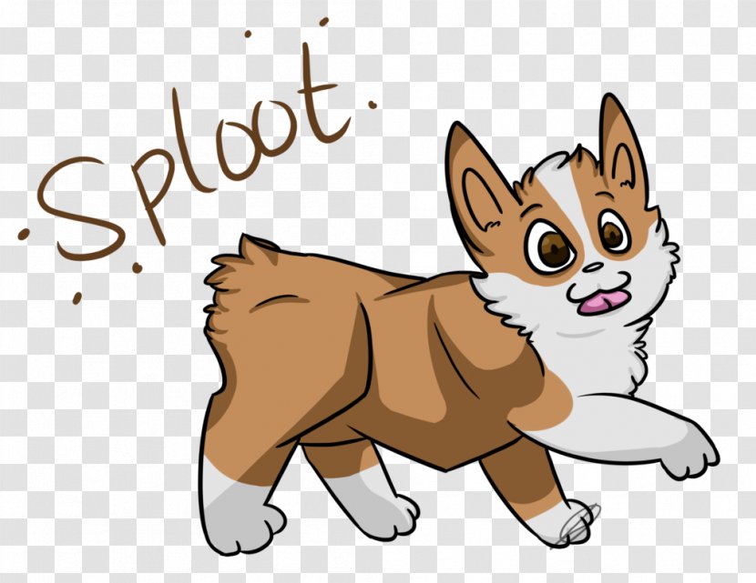 Cat Dog Puppy Red Fox Whiskers - Corgi Transparent PNG