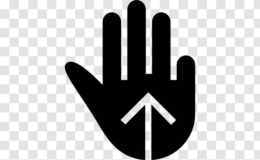 Three-finger Salute Gesture Symbol - Hand - Finger Up Transparent PNG