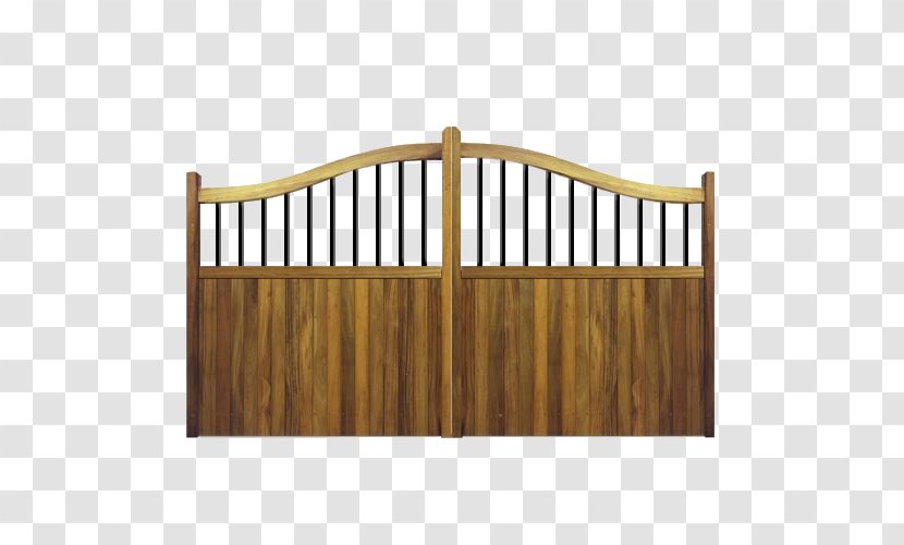 Picket Fence Gate Hardwood - Home Fencing - Door Transparent PNG
