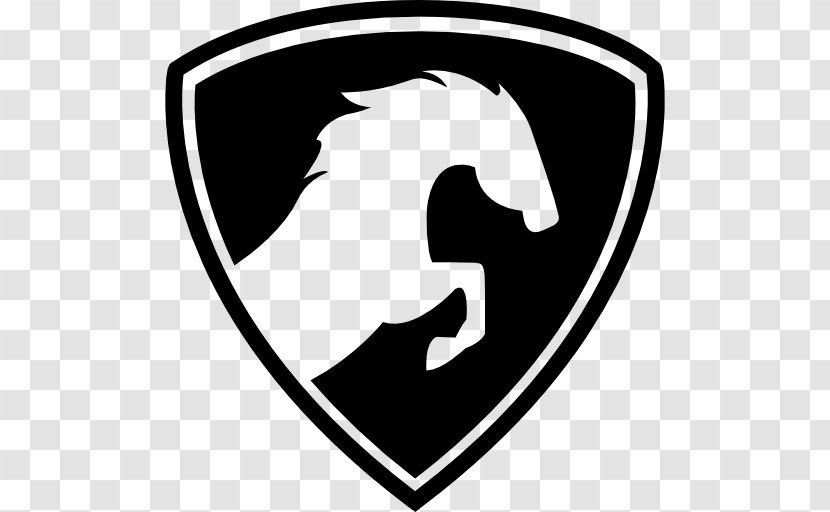 Horse - Black - Logo Transparent PNG