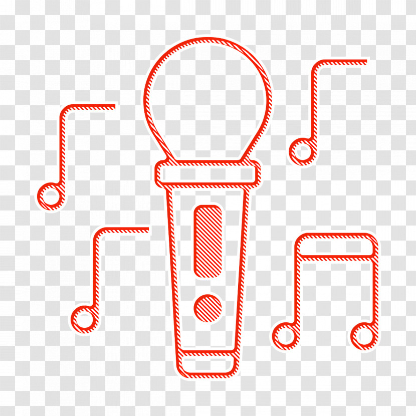 Party Icon Sing Icon Microphone Icon Transparent PNG