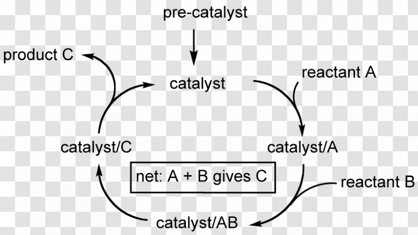 Catalytic Cycle Catalysis Chemistry Reaction Mechanism Chemical - Flower Transparent PNG
