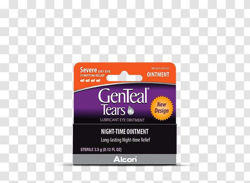 Dry Eye Syndrome Topical Medication GenTeal Severe Relief Drops & Lubricants PM Lubricant Ointment - Genteal Tears Moderate Liquid Transparent PNG