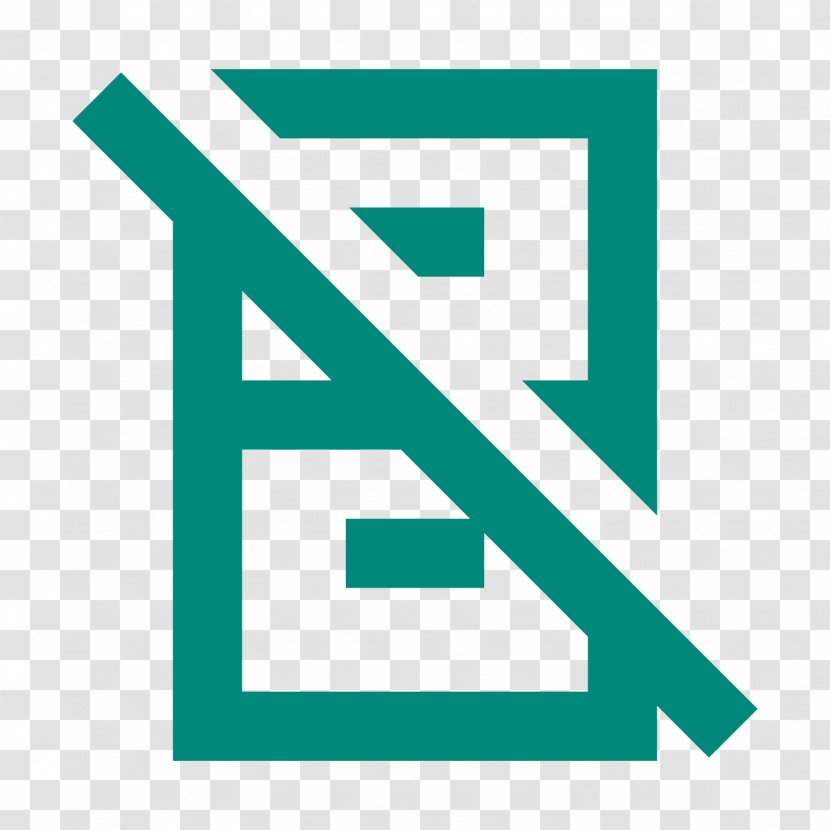 Font - Logo - Do Not Symbol Transparent PNG