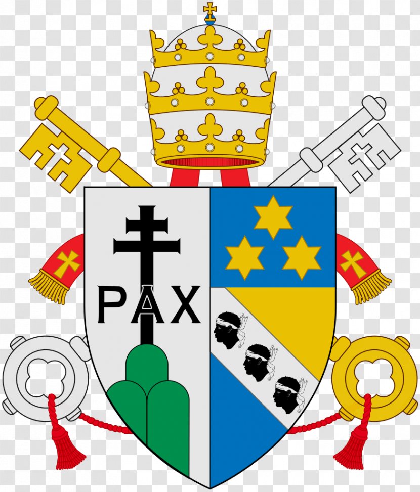 St. Peter's Basilica Papal Coats Of Arms Coat Pope Francis - Pius X - Yellow Transparent PNG