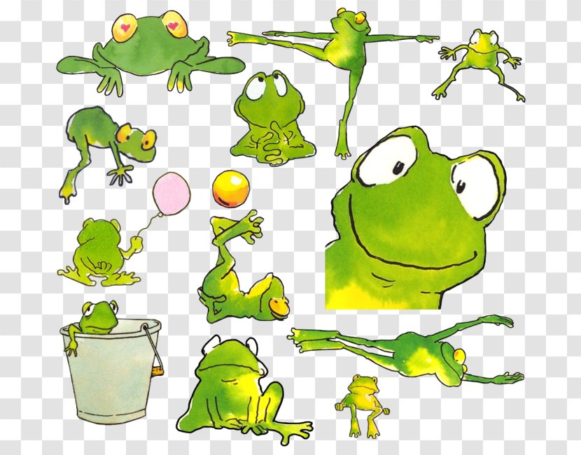 Amphibians Frog Animation Drawing - Artwork Transparent PNG