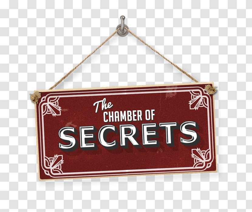 Brand Maroon Signage - Harry Potter And The Chamber Of Secrets Transparent PNG