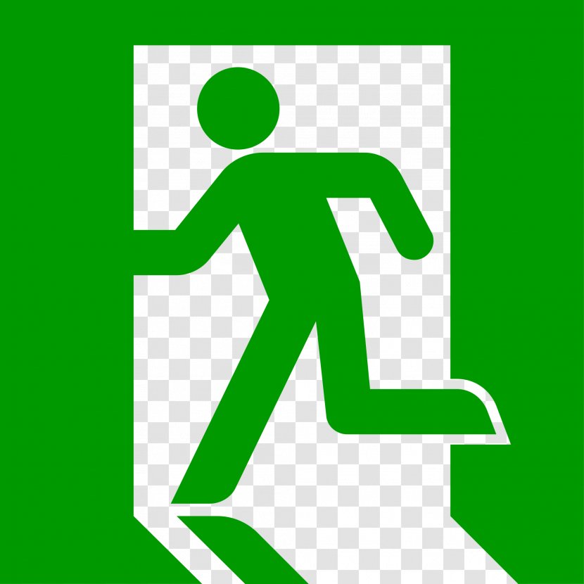 Exit Sign Emergency Clip Art - Text - Signs Pictures Transparent PNG