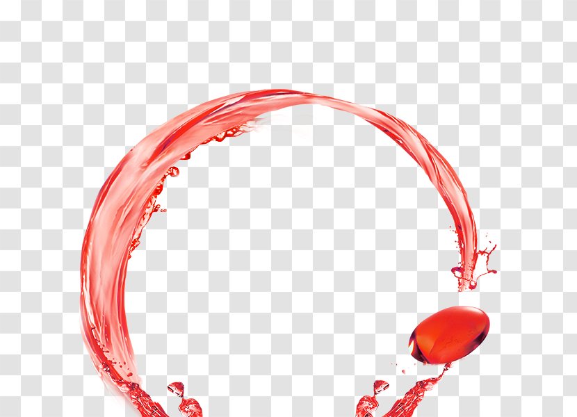 Water Ring Olive Oil Red Cooking - Emulsion - Juice Transparent PNG