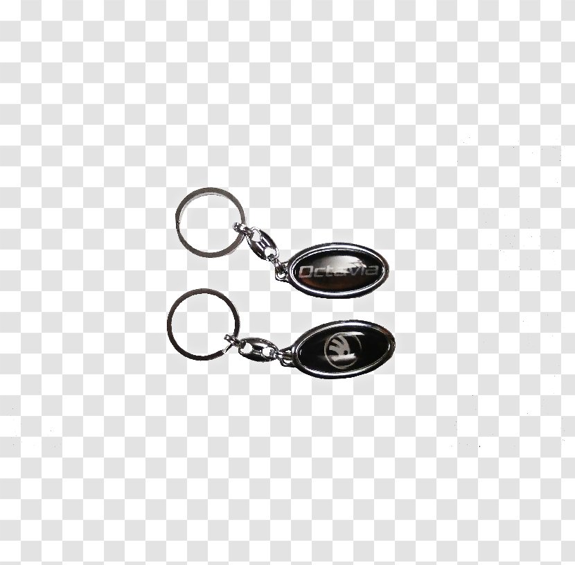 Key Chains Silver - Keychain - Škoda Roomster Transparent PNG