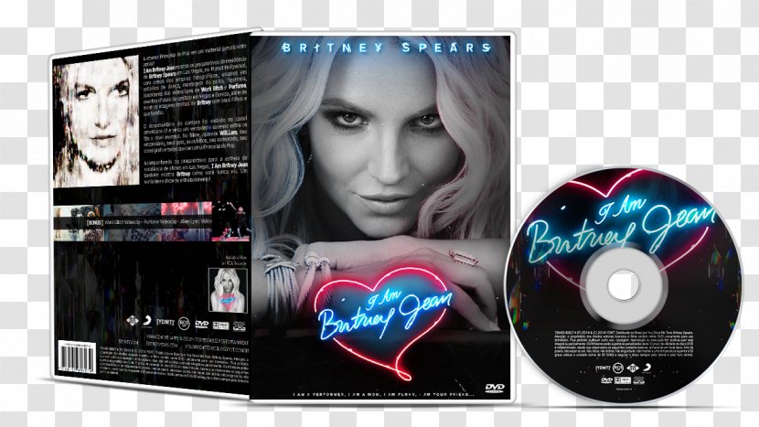 Britney Spears I Am Jean Compact Disc - Silhouette Transparent PNG