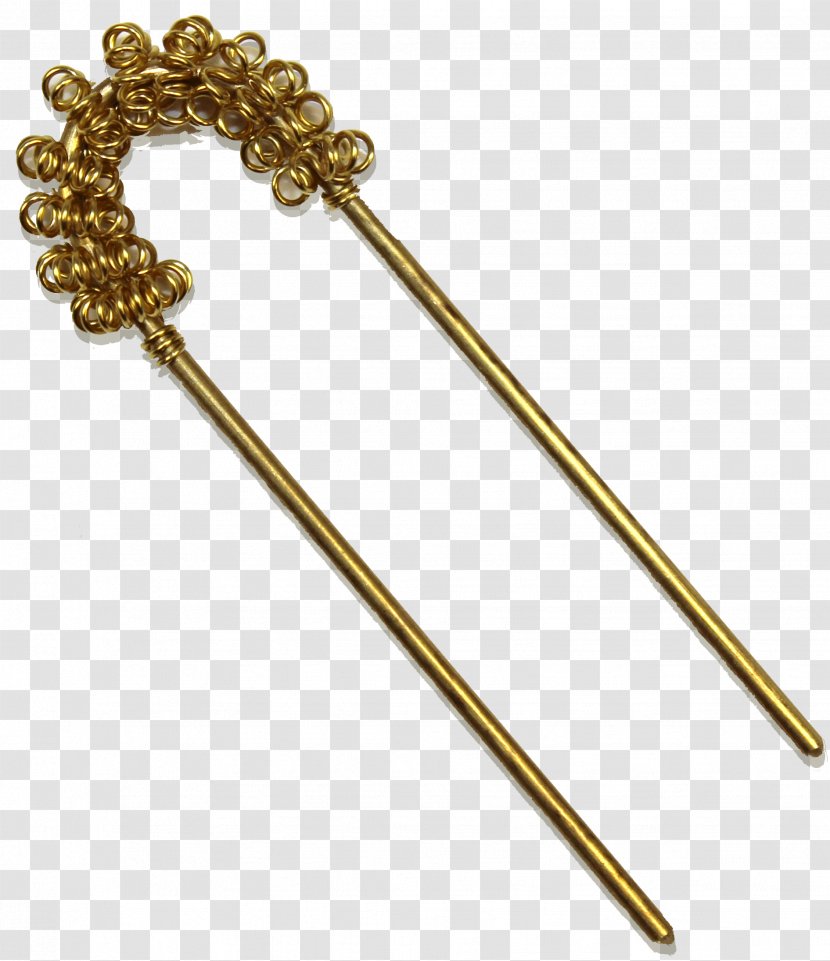Middle Ages Hairpin 14th Century Clothing Accessories - Hairstyle - Pin Transparent PNG