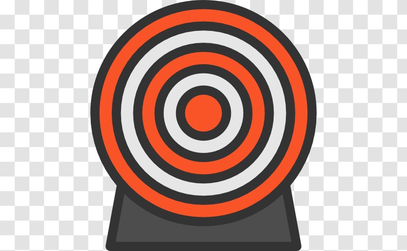 Clip Art - Target Archery - Spiral Transparent PNG