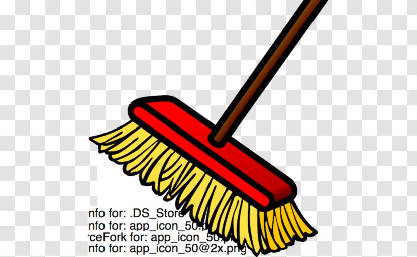 Broom Clip Art - Artwork - Detritus Transparent PNG