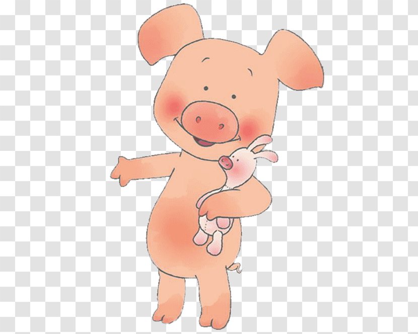 Everyone Hide From Wibbly Pig Piglet Likes Bananas Is Happy! - Silhouette Transparent PNG