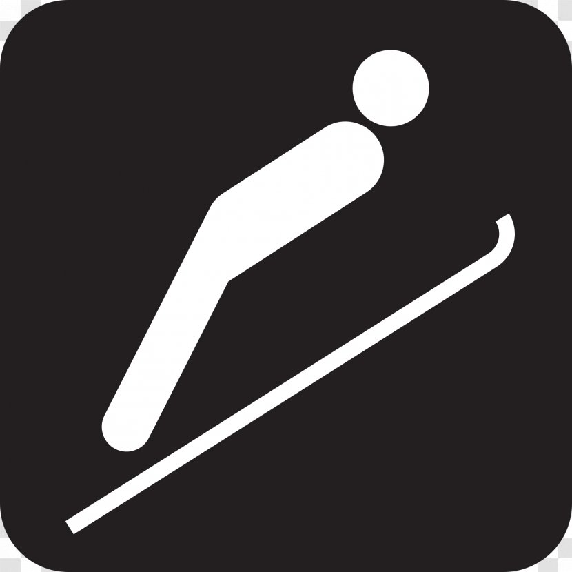 Ski Jumping Skiing Winter Olympic Games Clip Art - Clipart Transparent PNG