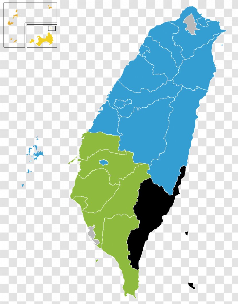 Taiwanese Local Elections, 2018 Taipei Taiwan General Election, 2016 2009 Map - County Transparent PNG
