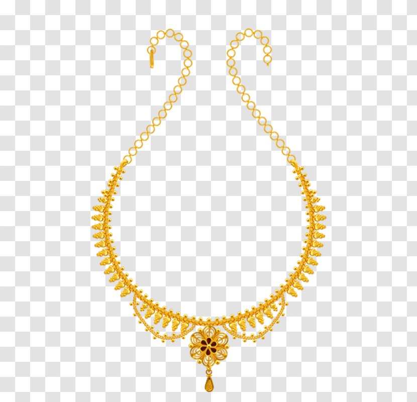 Necklace Earring Jewellery Colored Gold - Body Jewelry - Indian Models Transparent PNG