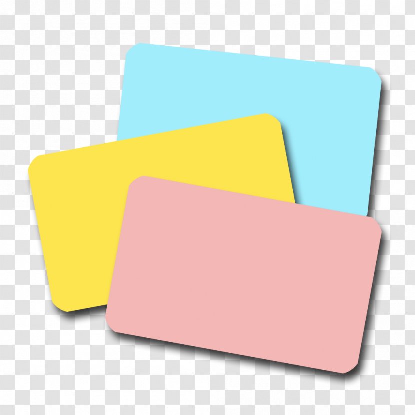 Paper Android Material - Yellow - Memo Transparent PNG