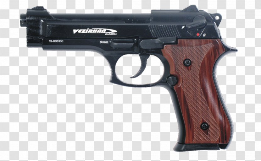 Beretta M9 92 Air Gun Pistol Firearm - Hand Transparent PNG