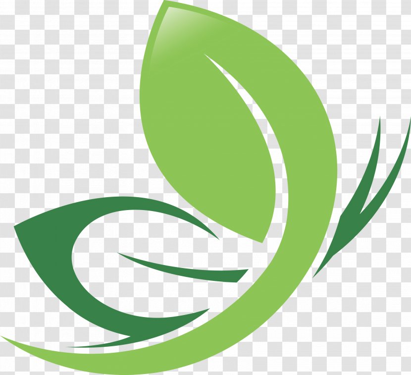 Logo Icon - Cosmo Plus Kozmetik - Green Leaf Design Transparent PNG