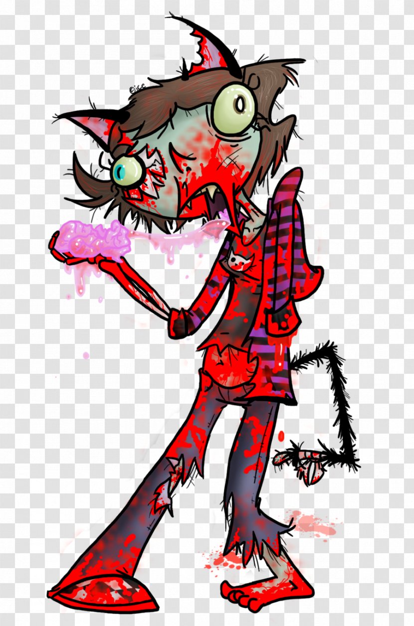 Demon Costume Design Cartoon Clip Art - Supernatural Creature Transparent PNG