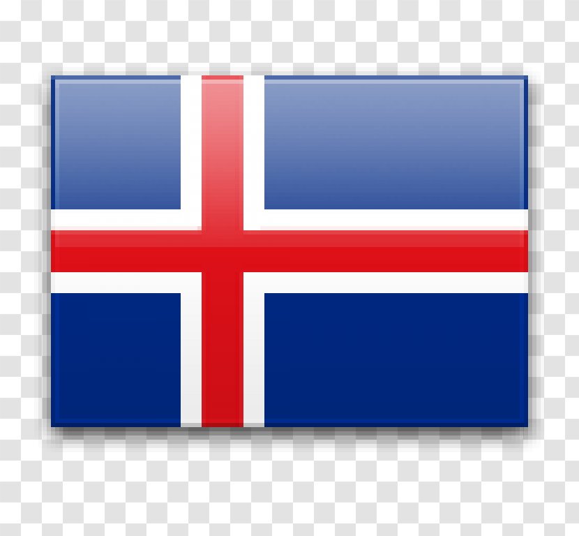 Flag Of Iceland National Canada - Blue Transparent PNG