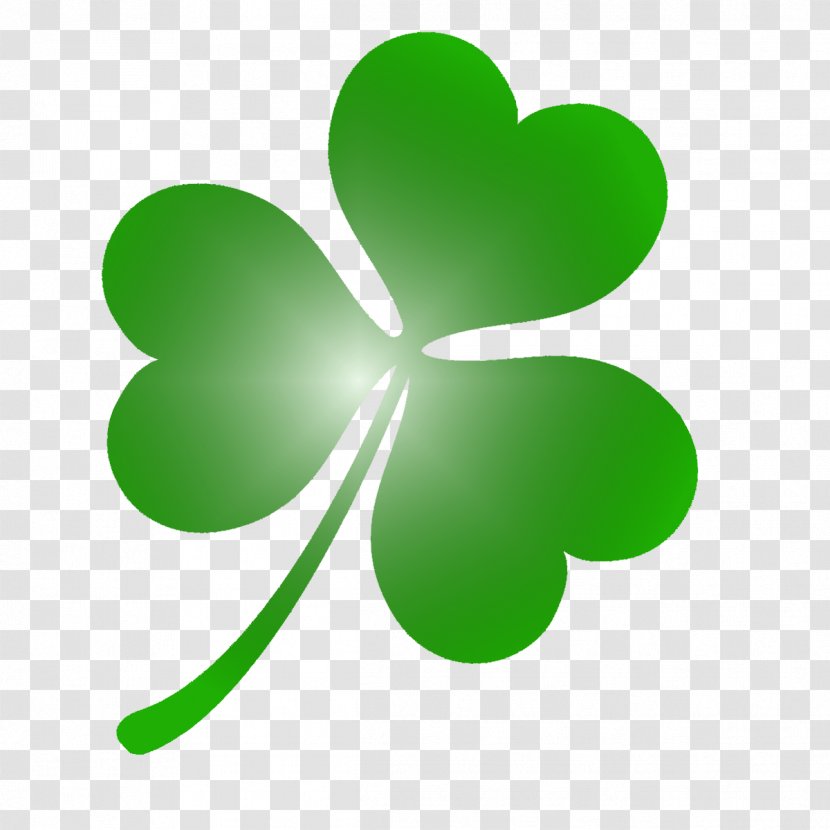 Clover Symbol Saint Patrick's Day - Shamrock Transparent PNG