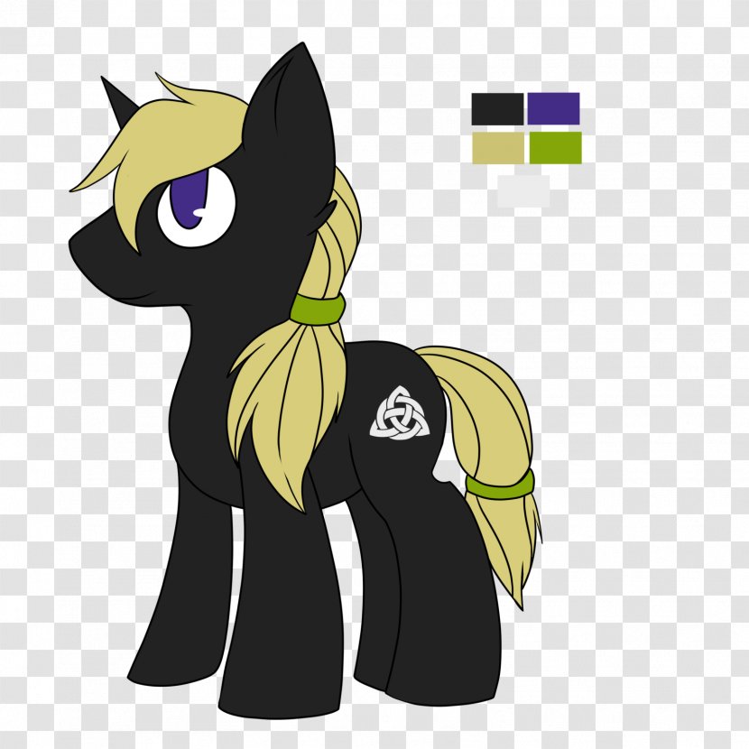 Cat Horse Tail Character - Yonni Meyer Transparent PNG