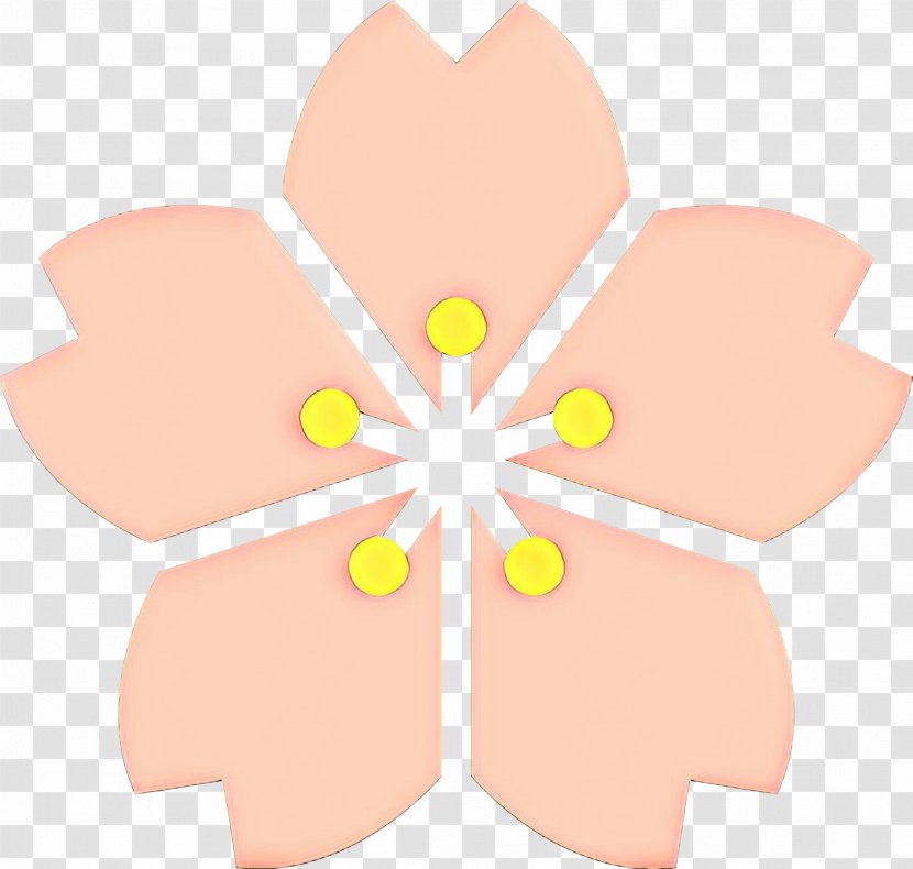 Cherry Blossom Cartoon - Leaf - Symmetry Symbol Transparent PNG