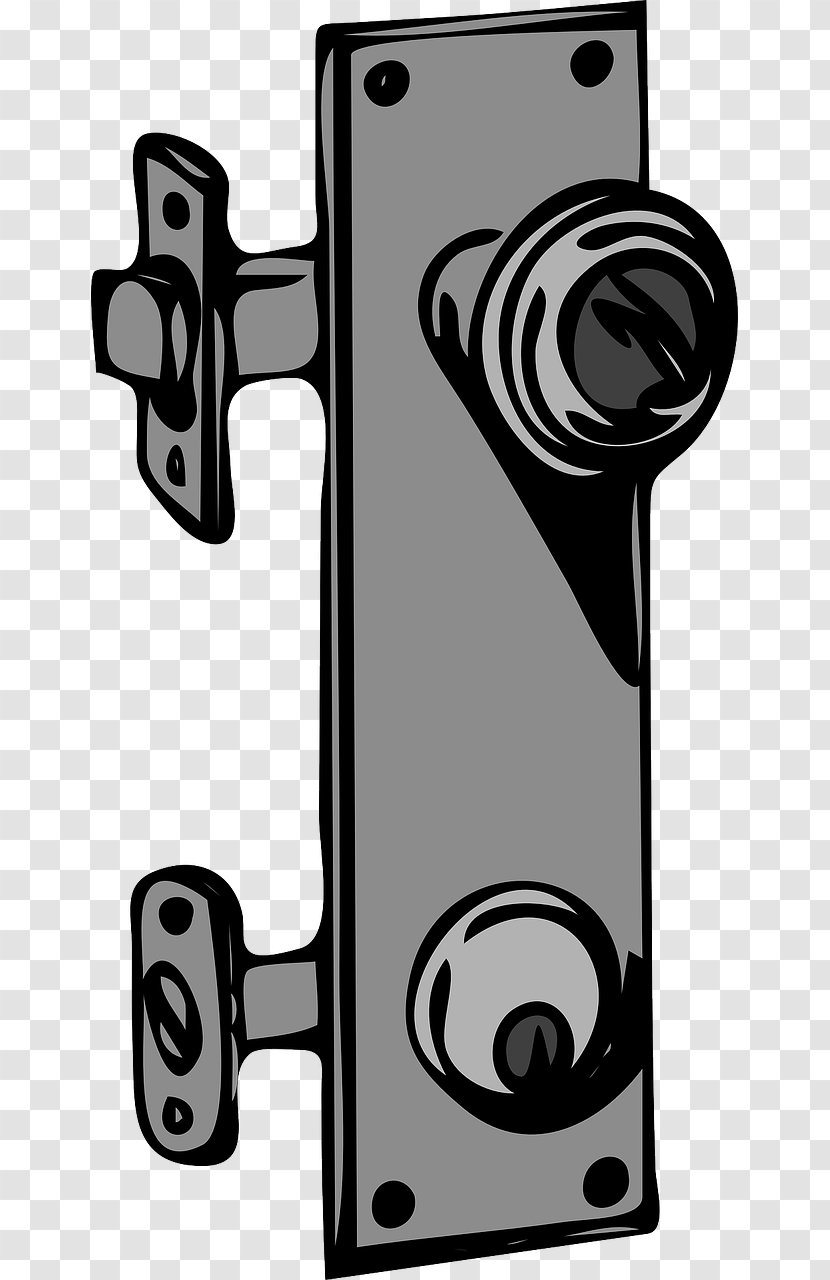 Door Handle Lock Key Clip Art - Furniture Transparent PNG