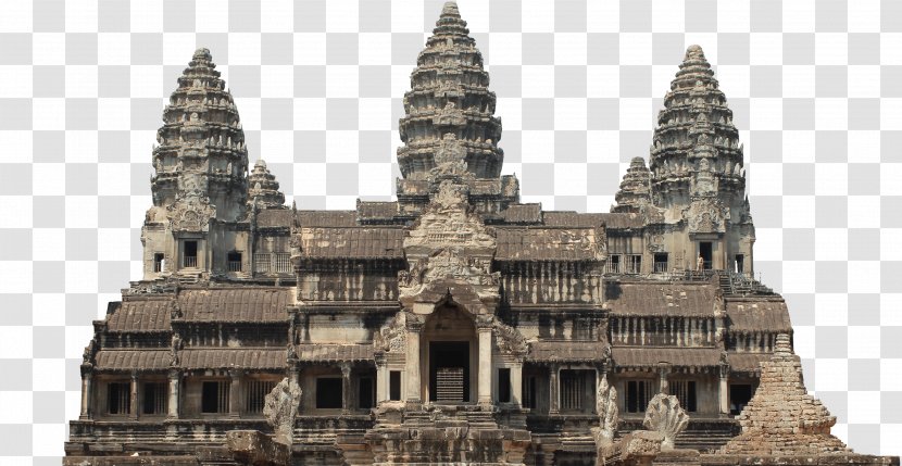 Angkor Wat Bayon Temple Khmer Empire - Monument - Middle Ages Transparent PNG