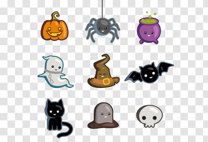 Halloween Jack-o'-lantern Icon Transparent PNG