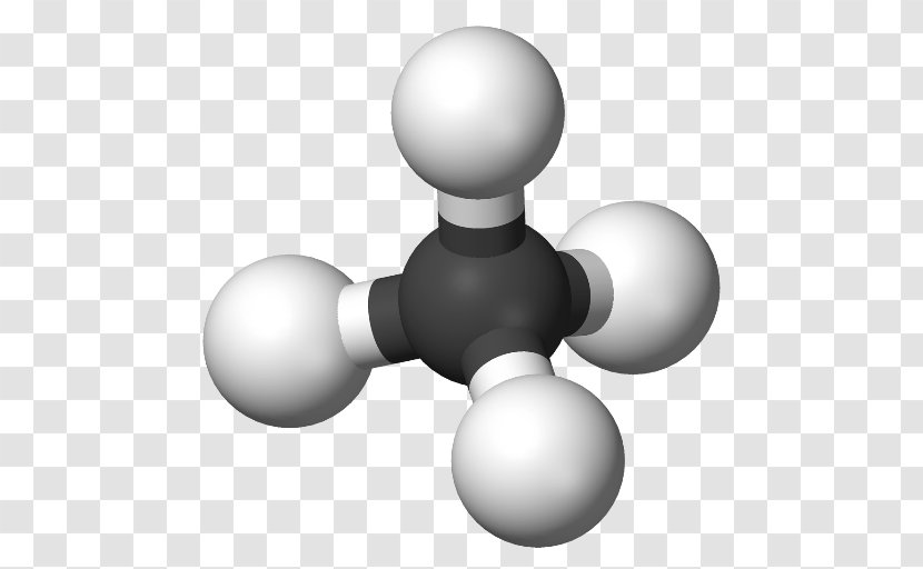 Methane Molecule Alkane Hydrocarbon Organic Compound - MolÃ©cule Glucose Transparent PNG