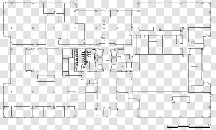 Floor Plan Architecture Residential Area - Design Transparent PNG