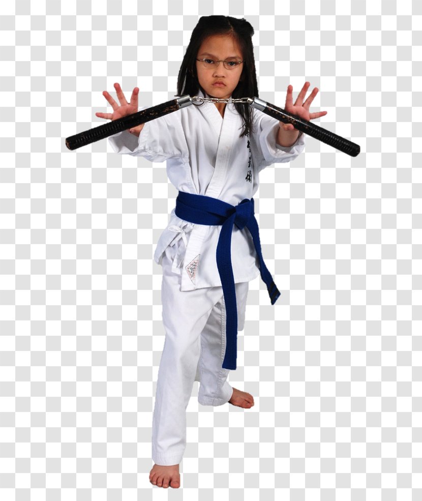 Dobok Tang Soo Do Uniform Costume Outerwear - Silhouette - Gracie Family Transparent PNG