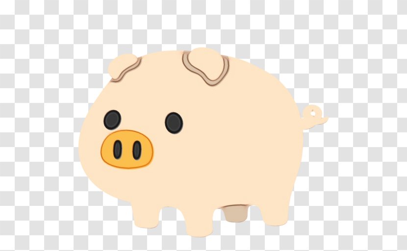 Money Emoji - Piggy Bank - Animal Figure Handling Transparent PNG