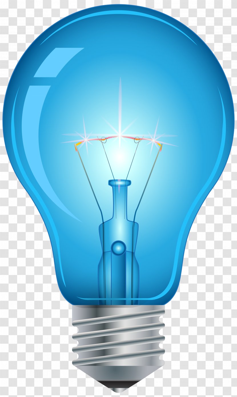 Incandescent Light Bulb Clip Art - Lamp Transparent PNG