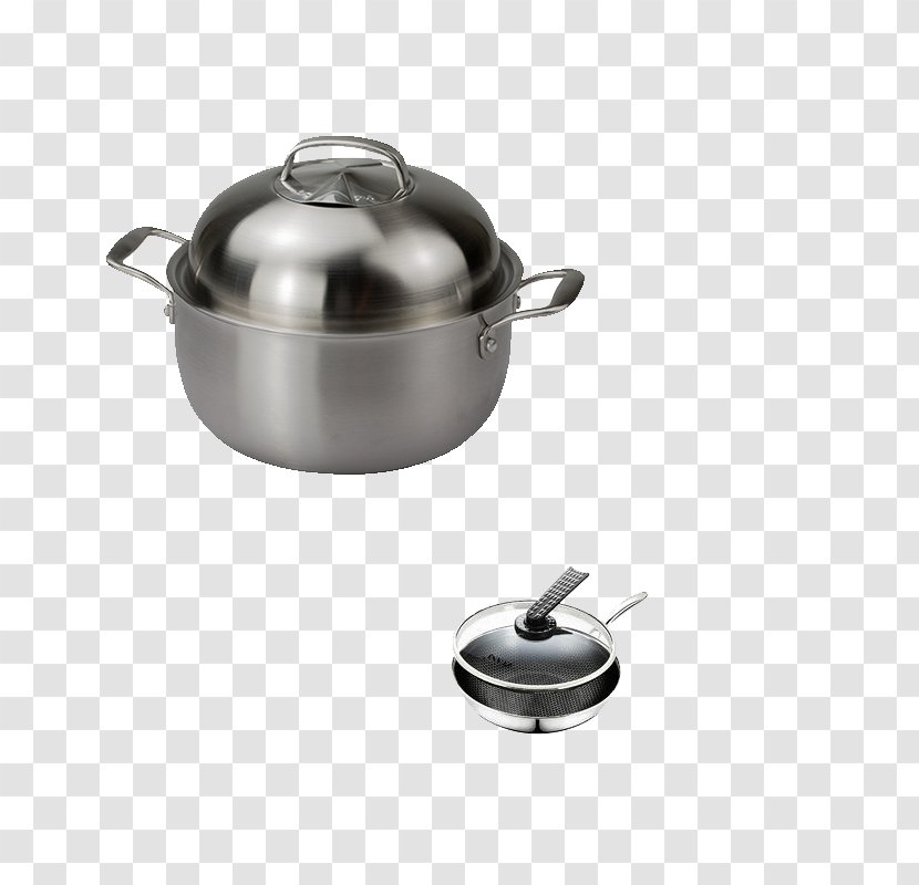 Cooking Cookware And Bakeware Stock Pot Olla Wok - Kitchen - Steel Transparent PNG
