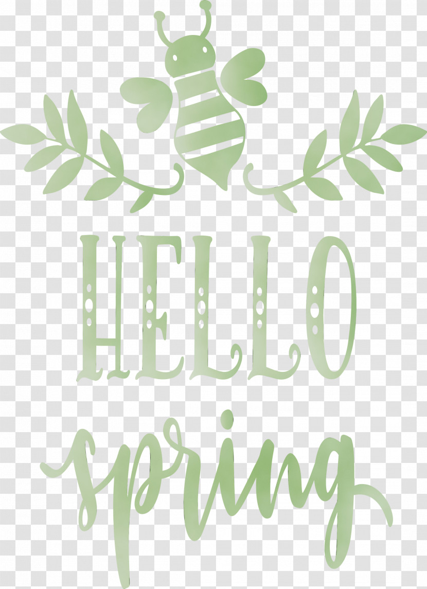 Green Leaf Text Font Logo Transparent PNG