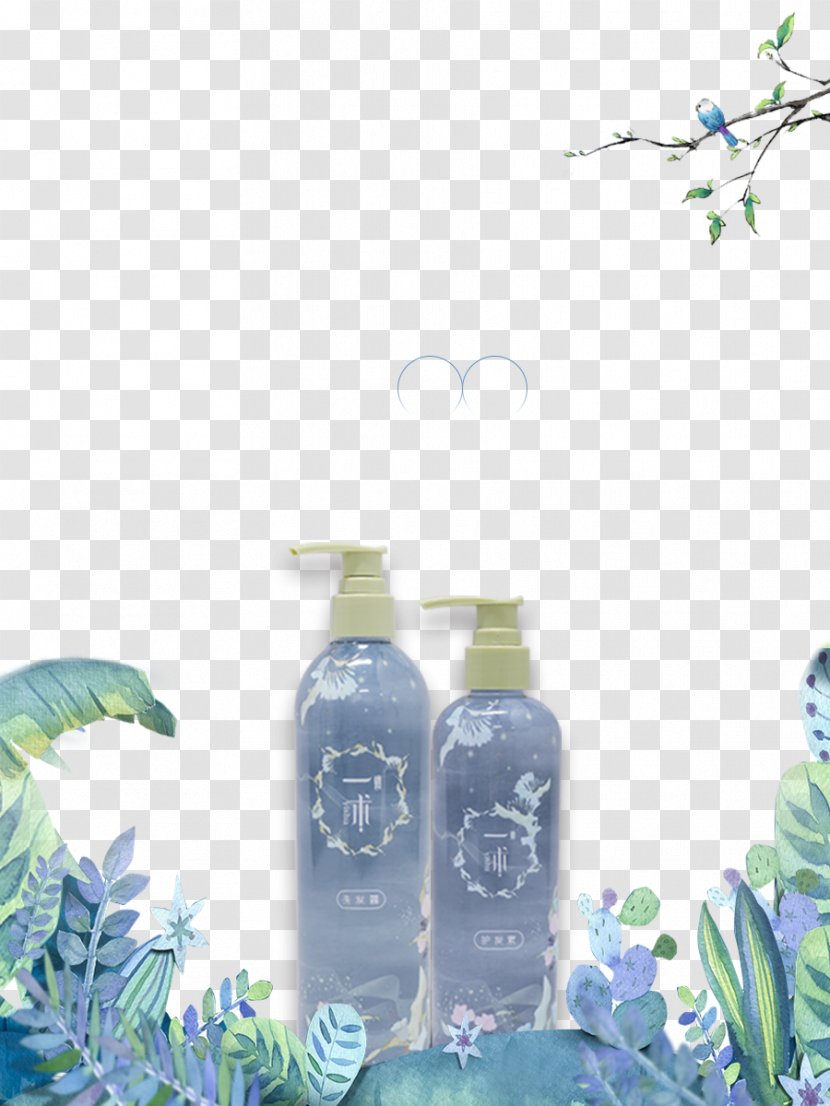 Shampoo Leaf Scalp Icon - Bottle Transparent PNG
