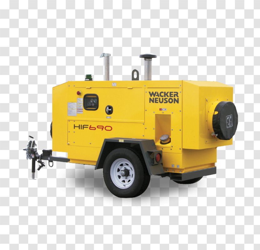 Renting Industry Sales Product Heater - Yellow - Machine Transparent PNG