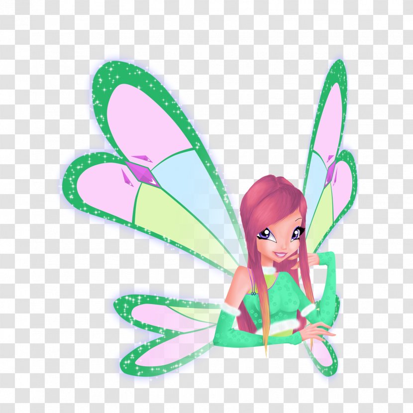 Roxy Bloom Flora Musa Stella - Mythical Creature - Winx Transparent PNG
