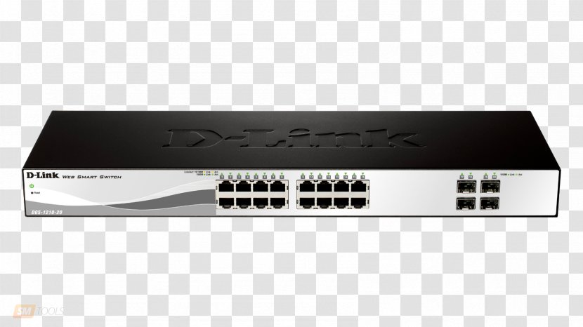 Router Network Switch Gigabit Ethernet Small Form-factor Pluggable Transceiver D-Link Transparent PNG